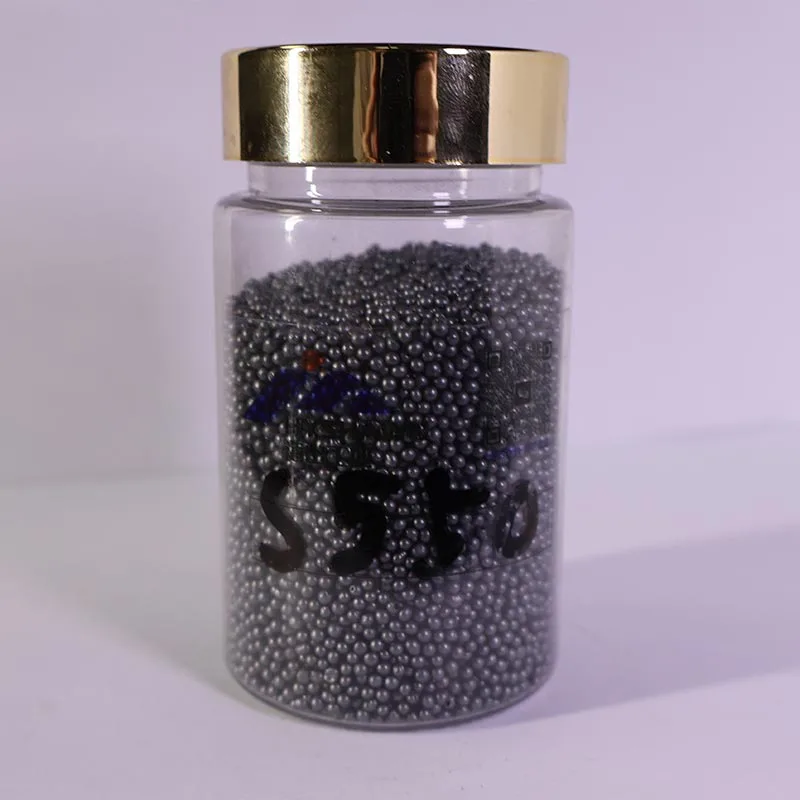 Cast steel shot production process